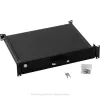 TRITON RAB-UP-X29-A1 19 inch Lockable Rackmount Keyboard and Mouse Tray, 1U, Black