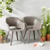 KETER Garden chairs 2 pcs. Akola beeches