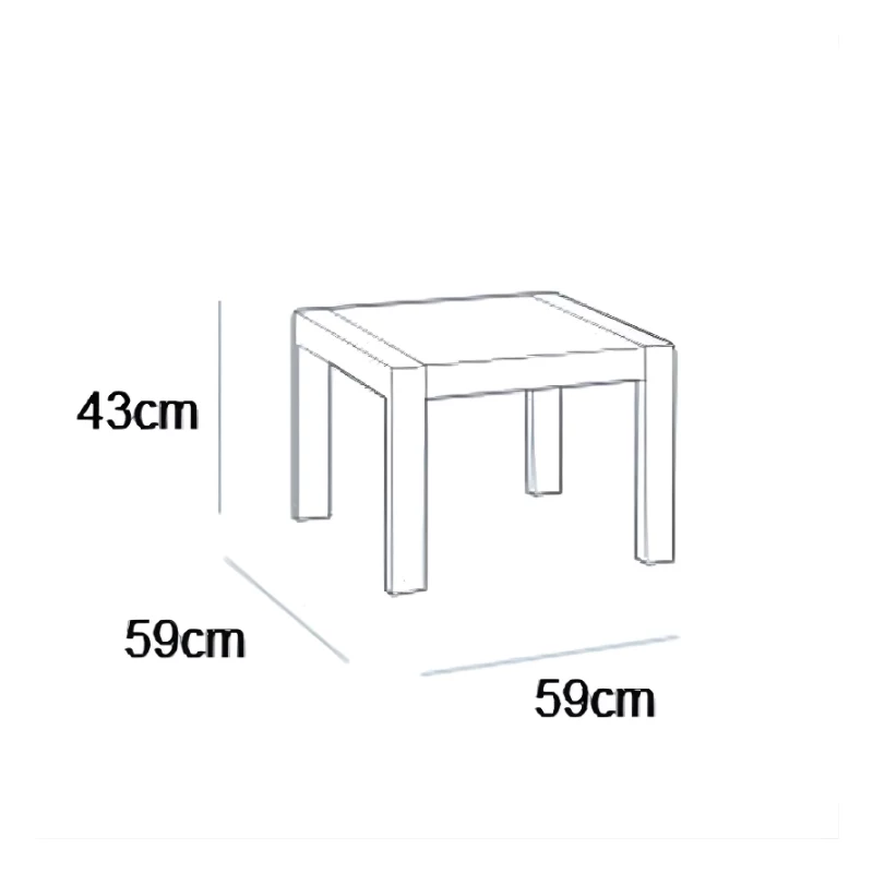 Keter Orlando Small Side Table Grey 29209132939