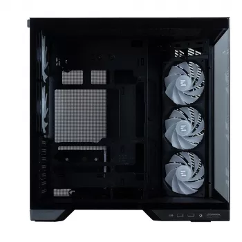 Zalman D50, ATX Mid Tower PC Case, 3 x 120mm Fans, Black
