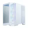 Zalman D50 White ATX Mid Tower PC Case with 3x ARGB Fans and Tempered Glass