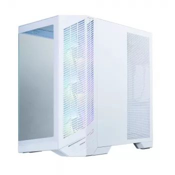 Zalman D50 White ATX Mid Tower PC Case with 3x ARGB Fans and Tempered Glass