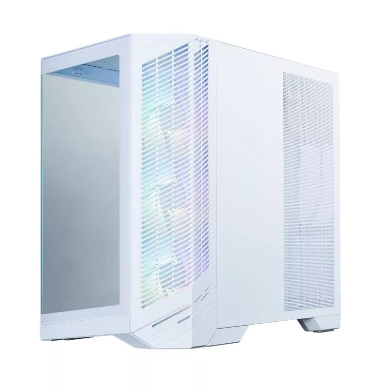 Zalman D50 White ATX Mid Tower PC Case with 3x ARGB Fans and Tempered Glass