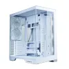Zalman D50 White ATX Mid Tower PC Case with 3x ARGB Fans and Tempered Glass