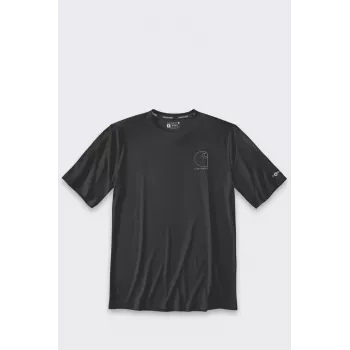 Sun Defender Lightweight Logo SS T-Shirt Black