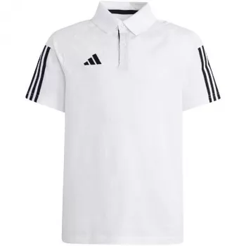adidas Tiro 23 Competition Cotton kids' t-shirt white IC4576 140cm