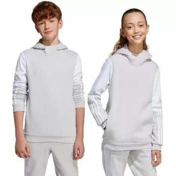 adidas Squadra 25 Sweat Hoody children's sweatshirt grey JD4808 128cm
