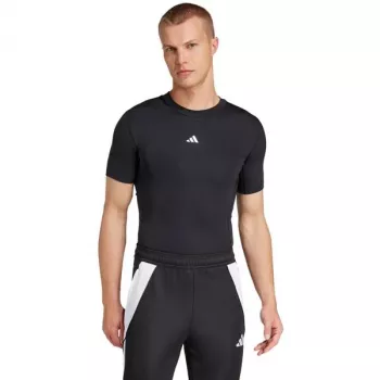 Men's adidas Techfit Short Sleeve Tee black JP4674 2XL