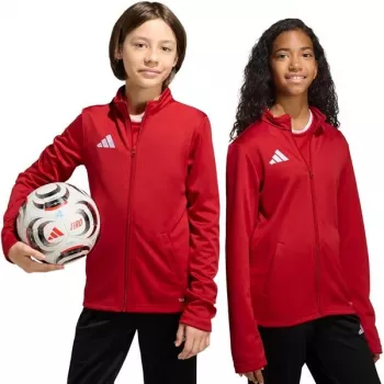 adidas Entrada 26 Track children's sweatshirt red JZ6612 140cm