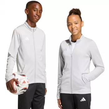 adidas Entrada 26 Track children's sweatshirt light grey JZ6610 152cm