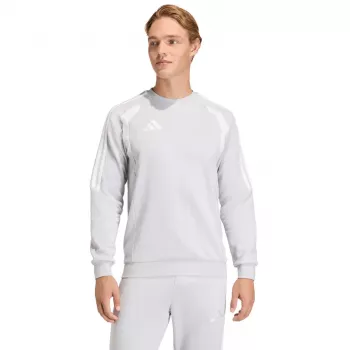 Men's adidas Tiro 26 League Sweat Crew sweatshirt light grey KF3415 M