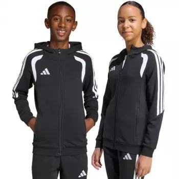 adidas Tiro 26 League Sweat Full Zip Hoodie children's sweatshirt black KF3324 164cm