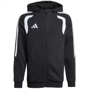 adidas Tiro 26 League Sweat Full Zip Hoodie children's sweatshirt black KF3324 164cm