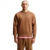 Men's sweatshirt Nike Club FT light brown FN3888 270 S