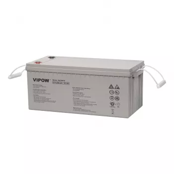VIPOW BAT0419 12V 200Ah Gel Battery – Deep Cycle VRLA for Solar, UPS & Telecom