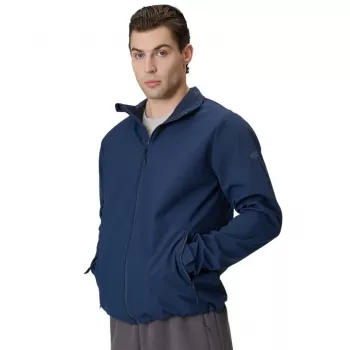 Men's softshell jacket 4F M548 navy blue 4FWSS26TSOFM548 31S L