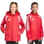 adidas Tiro 26 League Windbreaker children's jacket red JY9724 164cm