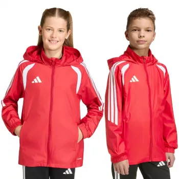 adidas Tiro 26 League Windbreaker children's jacket red JY9724 152cm