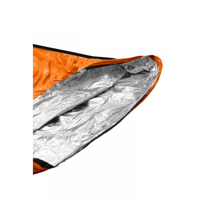 ORTOVOX Bivy Ultralight Adult Rectangular sleeping bag Polyurethane, Silver Blue, Orange