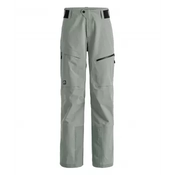 Women's ski trousers Ortovox Ravine Free 3L Pants - green sage size: s