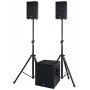ACT SOL8SISAS Solton ACT SAT Active 2.1 PA System 1000W RMS with 15 inch Subwoofer and 8 inch Satellites