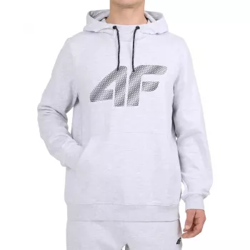 Men's sweatshirt 4F M2548 cool light grey melange 4FWMM00TSWSM2548 27M M