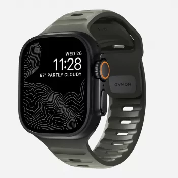 NOMAD Sport Band - pasek do Apple Watch 46mm/49mm z FKM (ash green)