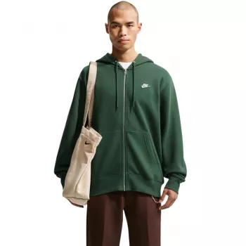 Men's Nike Club BB FZ Hoodie green FN3861 323 S