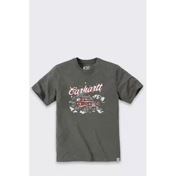 Carhartt Dearborn Holiday T-shirt BASIL HEATHER