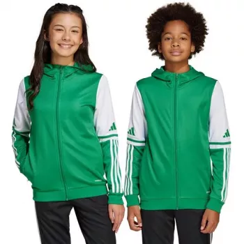 adidas Squadra 25 Hoody children's sweatshirt green and white JP3163 128cm