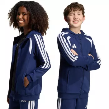 adidas Tiro 26 League Sweat Full Zip Hoodie children's sweatshirt navy KF3322 164cm