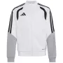 adidas Tiro 26 Competition Training children's sweatshirt white-grey KA7716 164cm