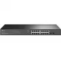 TP-Link JetStream TL-SG2218P przełącznik sieciowy Zarządzany L2/L2+ Gigabit Ethernet (10/100/1000) Obsługa PoE 1U Czarny