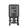 Comica STM01 USB Condenser Microphone with Cardioid Polar Pattern, 24-bit/48kHz, Real-time Monitoring, Gain Control, Mute, All-metal Body, Desktop Stand, Pop Filter