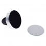 2GO MINI MAG Passive Car Phone Holder Suction Cup Magnetic Mount for Smartphones, Black & White 795795