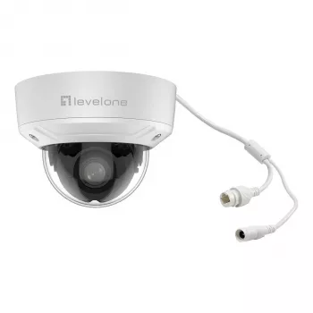 LevelOne FCS-3461 Dome IP Camera 2MP 4x Zoom H.265 PoE Indoor/Outdoor