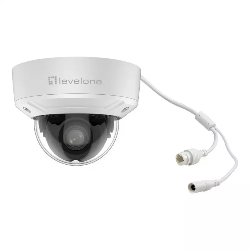 LevelOne FCS-3461 Dome IP Camera 2MP 4x Zoom H.265 PoE Indoor/Outdoor