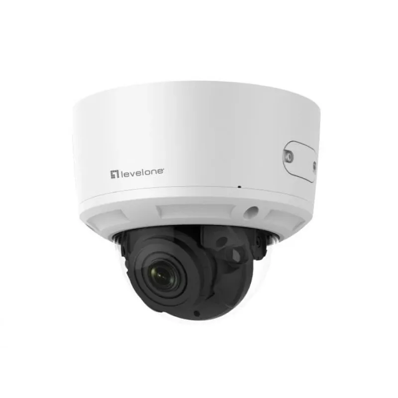 LevelOne FCS-3098 Gemini Zoom Dome IP Camera 8MP H.265 PoE IR Indoor/Outdoor