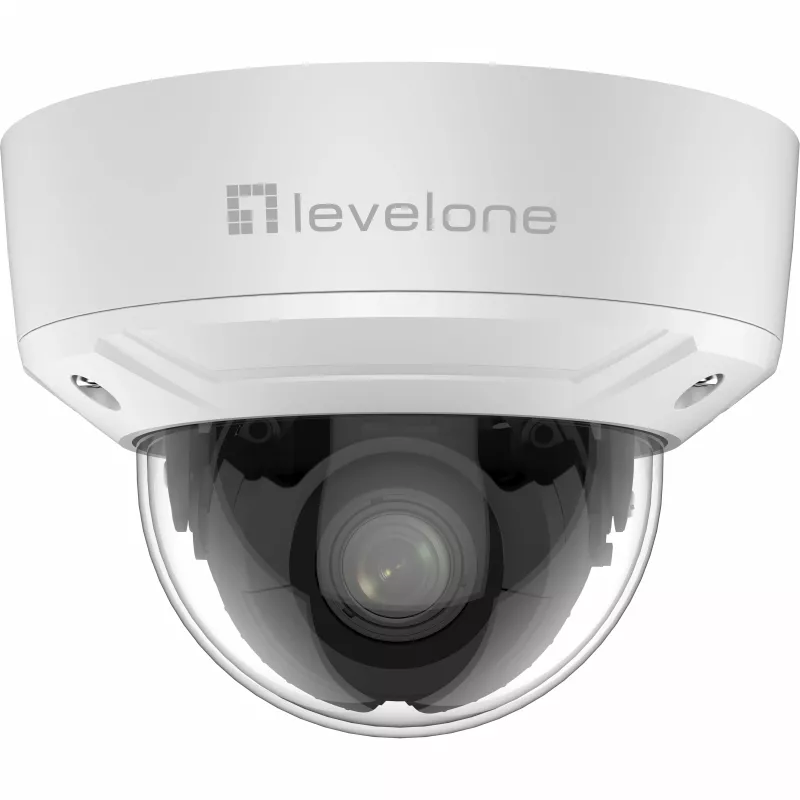 LevelOne FCS-3616 6MP Outdoor Dome IP Camera with IR, PoE, H.265