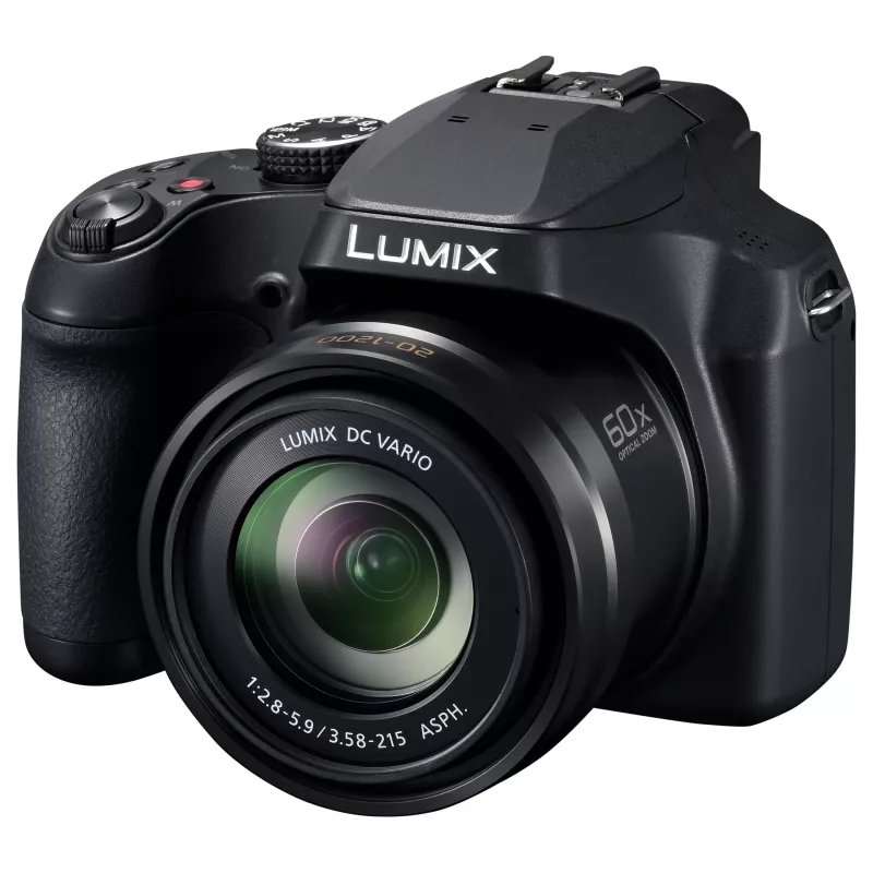 Panasonic LUMIX DC-FZ82D Digital Camera - 18.1 MP, 60x Optical Zoom, 4K Video, Black