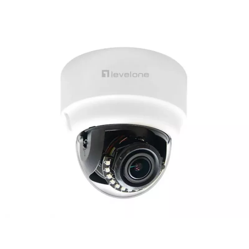 LevelOne FCS-3303 3MP Dome IP Camera with PoE, IR Night Vision, IP66 IK10
