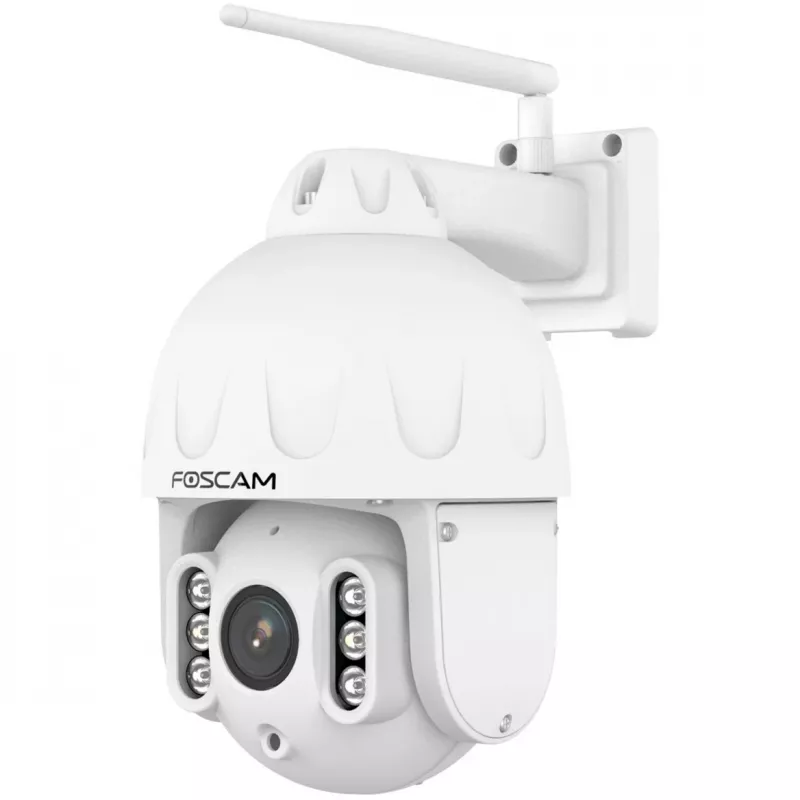 FOSCAM SD8P Outdoor Pan/Tilt Wi-Fi Camera, 8MP 4K, 4x Optical Zoom, IP66, White