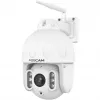 FOSCAM SD8P Outdoor Pan/Tilt Wi-Fi Camera, 8MP 4K, 4x Optical Zoom, IP66, White