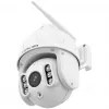 FOSCAM SD8P Outdoor Pan/Tilt Wi-Fi Camera, 8MP 4K, 4x Optical Zoom, IP66, White