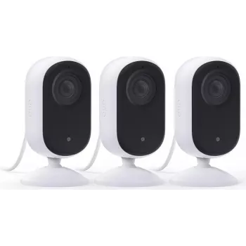 Arlo Essential 3 2K Pan-Tilt-Zoom Indoor Security Camera (2-Pack, White)