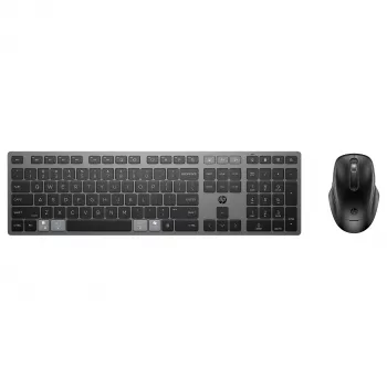 HP 720 Multi-Device Wireless Keyboard and Mouse Combo - Twilight Black 9T5A9AA#ABD