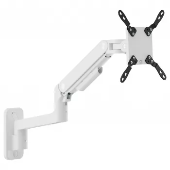 EQUIP 650140 Full-Motion Wall Mount for 17-49 inch Displays, 20 kg, White