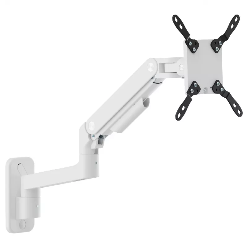 EQUIP 650140 Full-Motion Wall Mount for 17-49 inch Displays, 20 kg, White