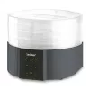 Zelmer ZFD2025 Food Dehydrator, 5 Trays, 520 W, Electronic Temperature Control 35-70°C, Timer 1-48h, LED Display, White/Grey