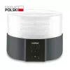 Zelmer ZFD2025 Food Dehydrator, 5 Trays, 520 W, Electronic Temperature Control 35-70°C, Timer 1-48h, LED Display, White/Grey